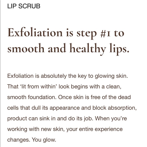 ONLY 2 LEFT!! Sara Happ The Lip Scrub 💋 - Picture 5 of 5